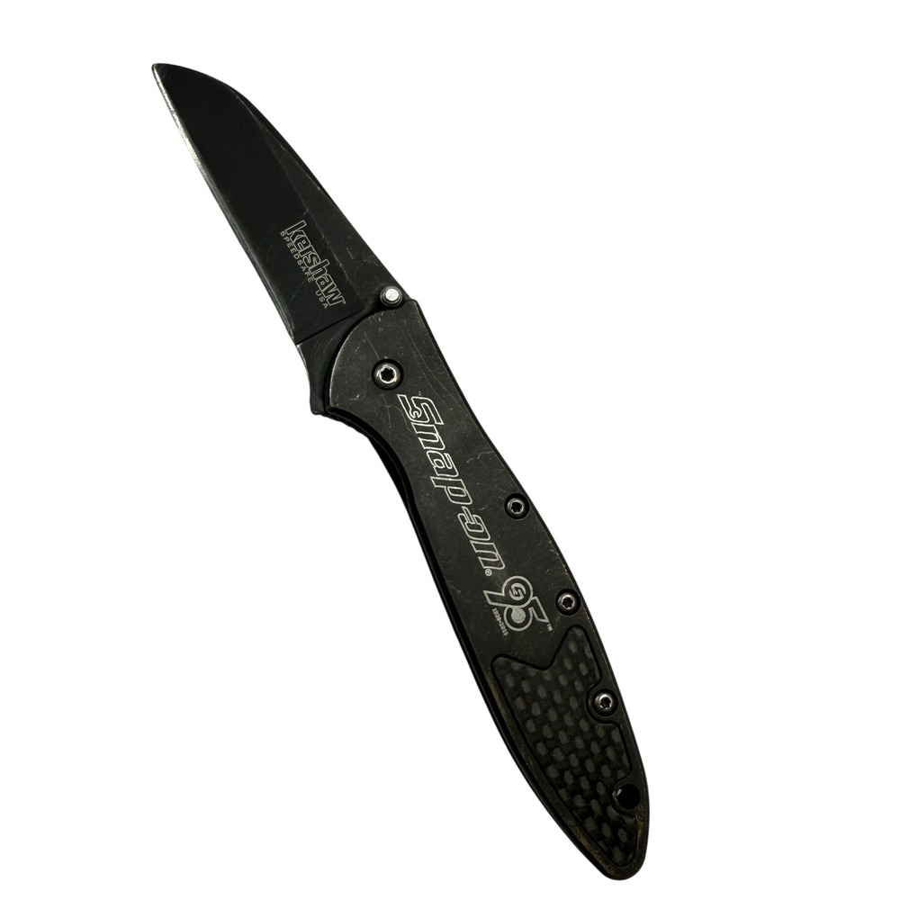 Kershaw Leek Snap-on 95th Anniversary Folding Knife 1660SO95 Ken Onion Black
